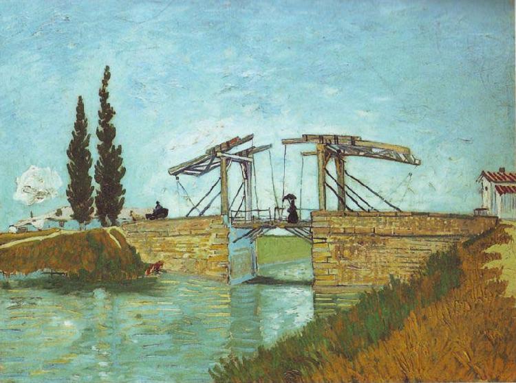 Vincent Van Gogh Bridge at Arles oil painting picture